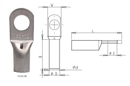 T-S Copper Tube Terminals